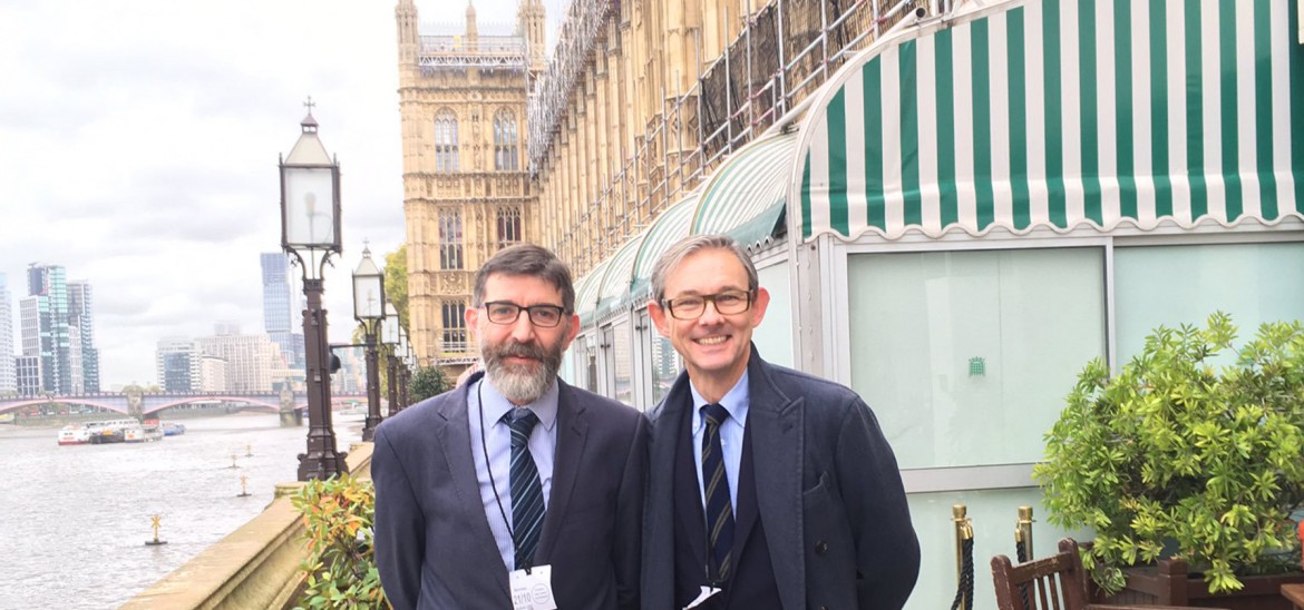 Andrew Denton + Paul Reeve at Parliament 