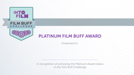 Film Buff Challenge - Platinum Certificate