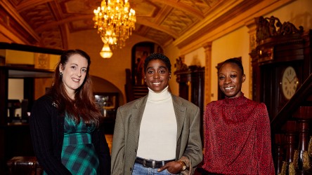 Lashana Lynch, Lyttanya Shannon and Siân Fever