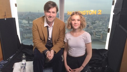 Paddington 2 reporter with Paul King