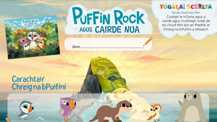 A resource supporting storytelling alongside the characters of Puffin Rock.